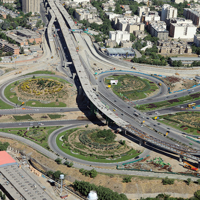 پل طبقاتی بزرگراه شهید صدر
